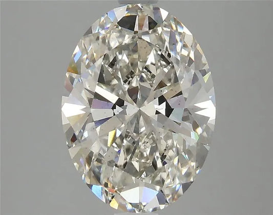 3.14ct Oval Lab Grown Diamond (Colour H, Clarity SI1, IGI Certified)