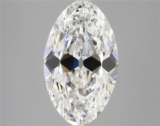 4.54ct Oval Lab Grown Diamond (Colour D, Clarity VVS2, IGI Certified)