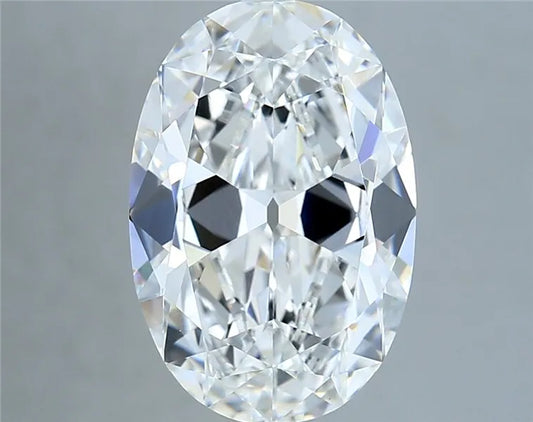 5.01ct Oval Lab Grown Diamond (Colour E, Clarity VVS2, IGI Certified)