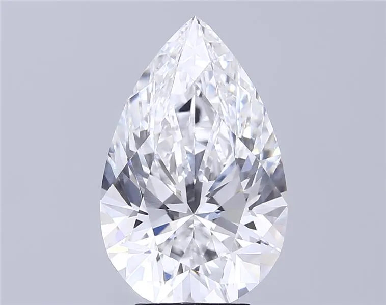 5.01ct Pear Lab Grown Diamond (Colour E, Clarity VVS1, IGI Certified)