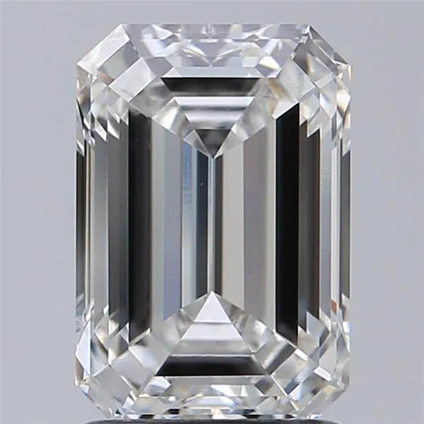 2.09ct Emerald Lab Grown Diamond (Colour E, Clarity VVS2, IGI Certified)