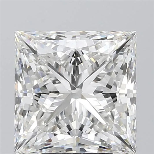 6.10ct Princess Lab Grown Diamond (Colour F, Clarity VVS2, IGI)