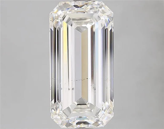 6.00ct Emerald Lab Grown Diamond (Colour G, Clarity SI1, IGI Certified)