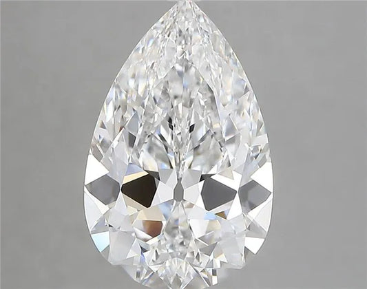 3.69ct Pear Lab Grown Diamond (Colour E, Clarity VVS2, IGI Certified)