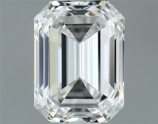 0.51ct Emerald Natural Diamond (Colour E, Clarity VVS1, GIA Certified)