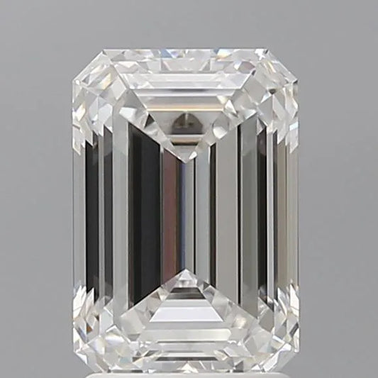 2.10ct Emerald Lab Grown Diamond (Colour E, Clarity VVS1, IGI Certified)