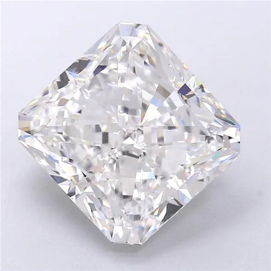 6.01ct Square radiant Lab Grown Diamond (Colour F, Clarity VVS2, IGI)