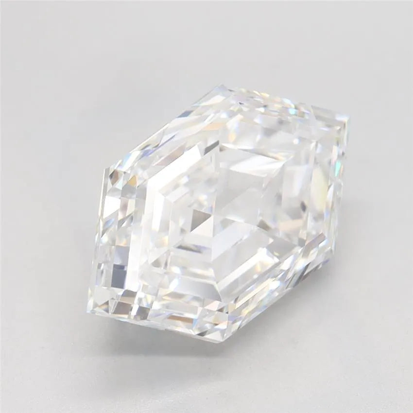 3.00ct Hexagonal Lab Grown Diamond (Colour D, Clarity IF, IGI Certified)