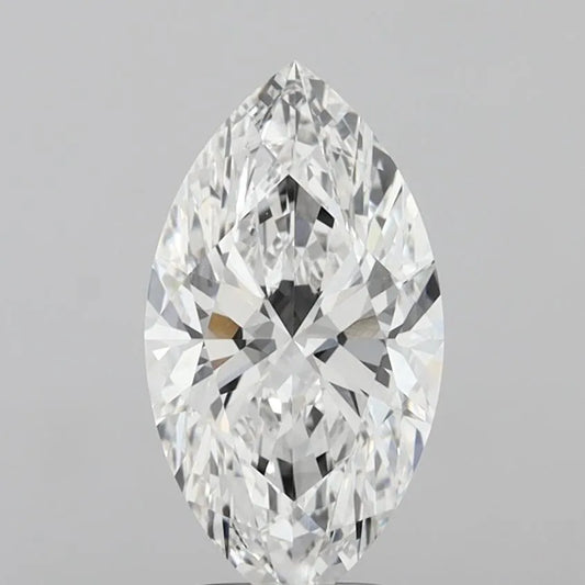 3.00ct Marquise Lab Grown Diamond (Colour E, Clarity VVS2, IGI Certified)