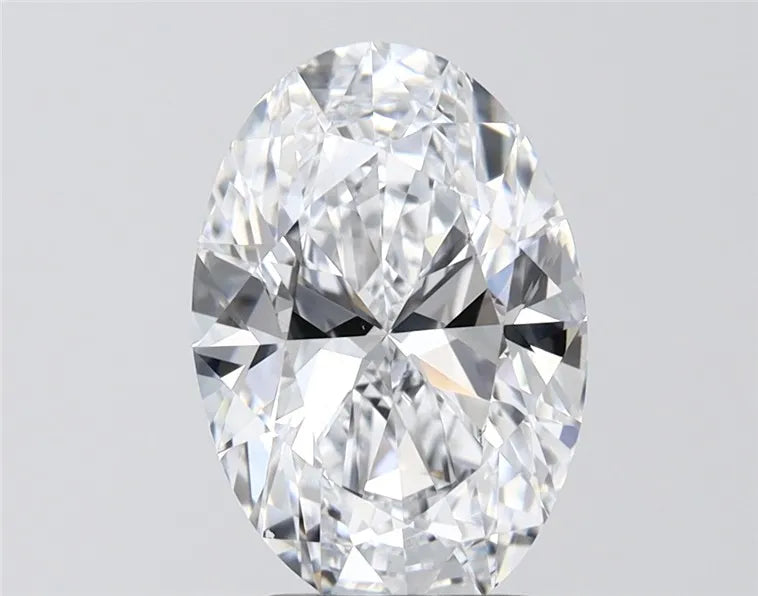3.00ct Oval Lab Grown Diamond (Colour E, Clarity VVS1, IGI Certified)