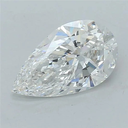3.00ct Pear Lab Grown Diamond (Colour E, Clarity VVS2, IGI Certified)