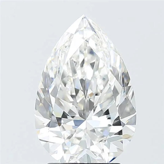 3.00ct Pear Lab Grown Diamond (Colour F, Clarity VVS2, IGI Certified)