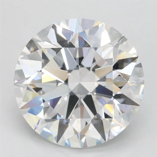 3.00ct Round Lab Grown Diamond (Colour D, Clarity FL, Cut ID, IGI Certified)
