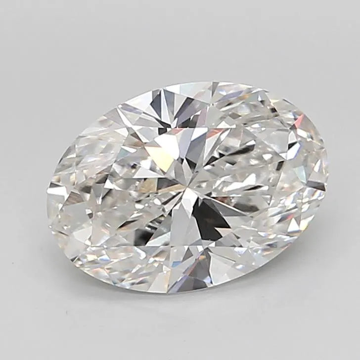 3.01ct Oval Lab Grown Diamond (Colour G, Clarity VVS2, IGI Certified)