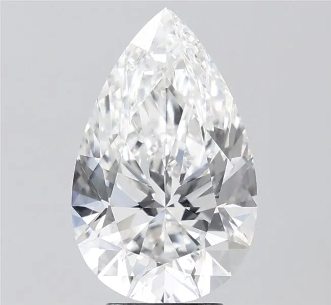 3.01ct Pear Lab Grown Diamond (Colour F, Clarity VVS2, IGI Certified)