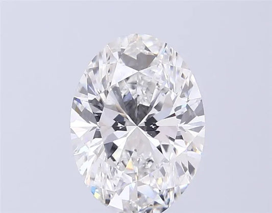 3.02ct Oval Lab Grown Diamond (Colour E, Clarity VS1, IGI Certified)