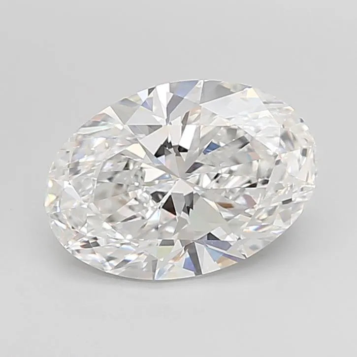 3.02ct Oval Lab Grown Diamond (Colour E, Clarity VVS2, IGI Certified)