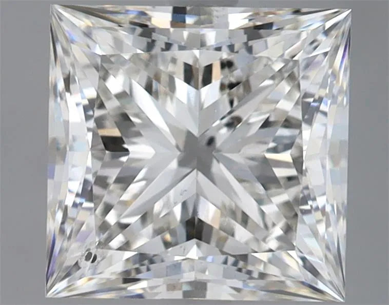 3.03ct Princess Lab Grown Diamond (Colour G, Clarity SI1, IGI Certified)
