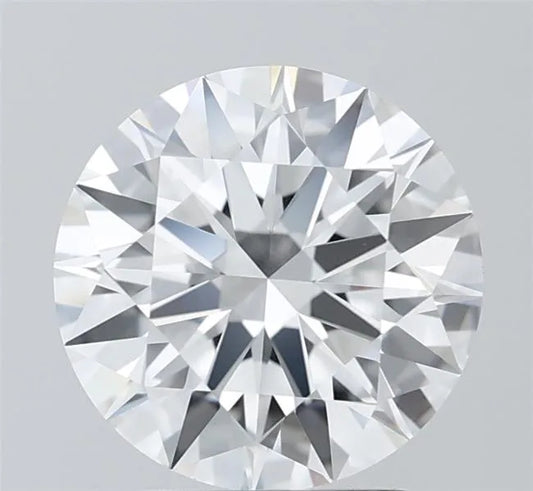 3.03ct Round Lab Grown Diamond (Colour E, Clarity VVS1, Cut ID, IGI Certified)