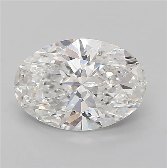3.05ct Oval Lab Grown Diamond (Colour F, Clarity VVS2, IGI Certified)
