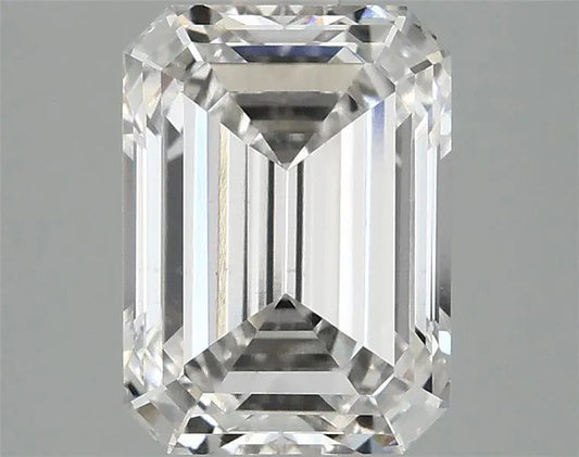3.07ct Emerald Lab Grown Diamond (Colour G, Clarity VS1, IGI Certified)