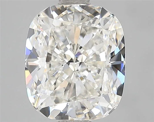 3.11ct Cushion brilliant Lab Grown Diamond (Colour H, Clarity VVS2, IGI Certified)