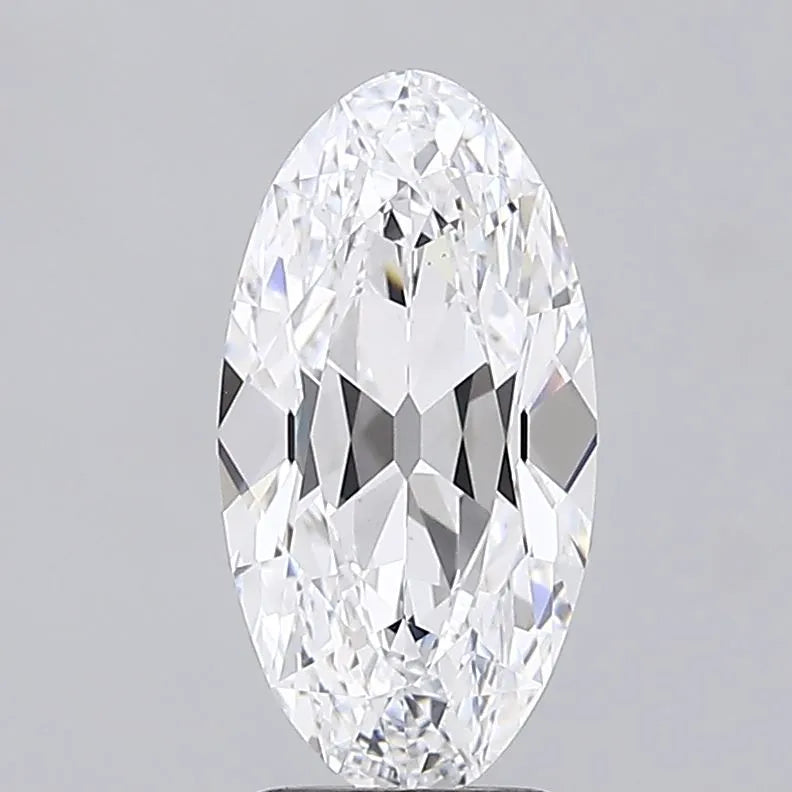 3.33ct Oval Lab Grown Diamond (Colour D, Clarity VS1, IGI Certified)