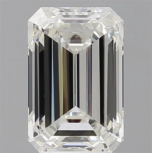 3.50ct Emerald Lab Grown Diamond (Colour F, Clarity VVS2, IGI Certified)