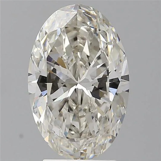 3.50ct Oval Lab Grown Diamond (Colour H, Clarity VS1, IGI Certified)