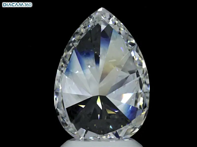3.52ct Pear Natural Diamond (Colour D, Clarity IF, GIA Certified)
