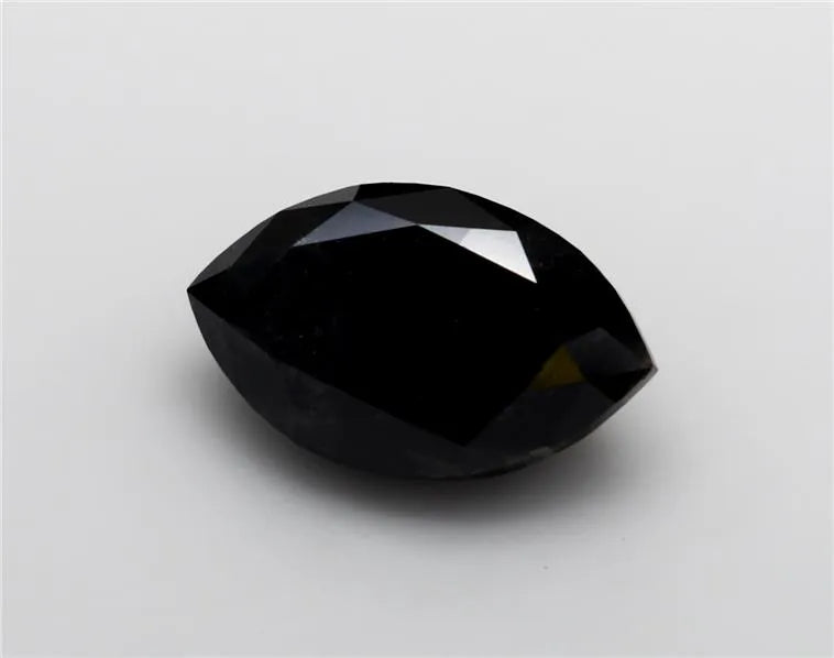 3.57ct Marquise Natural Diamond (Colour Fancy Black, Clarity VVS2, Cut EX, GIA Certified)
