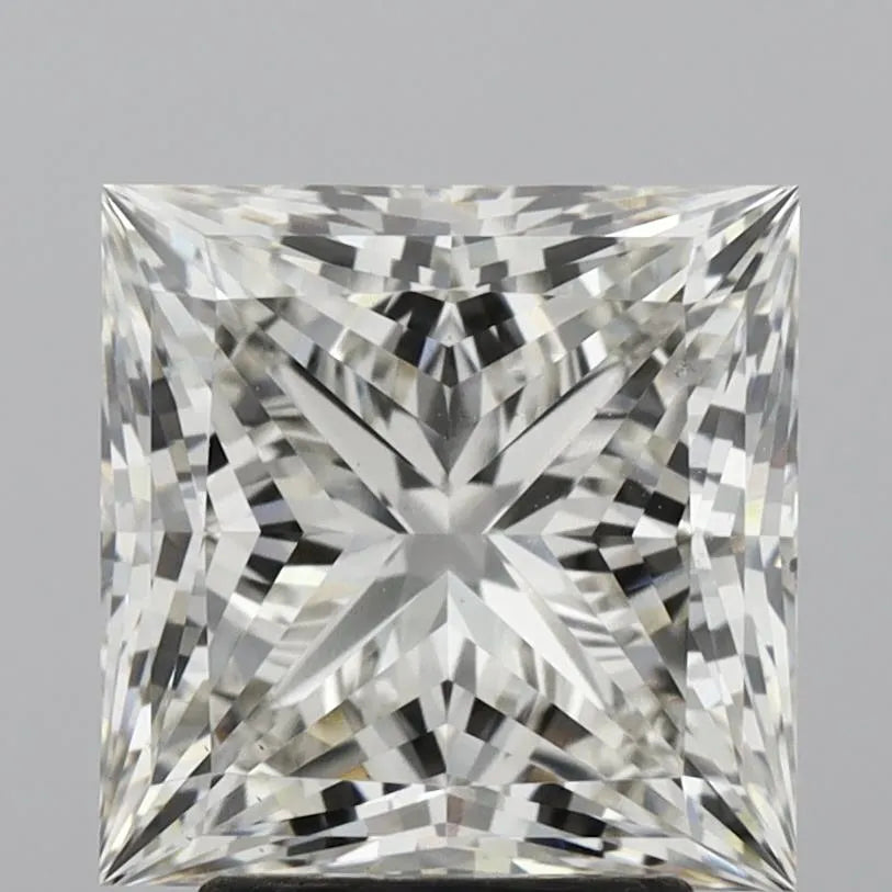 3.60ct Princess Lab Grown Diamond (Colour H, Clarity VS2, IGI Certified)