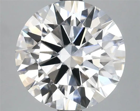 3.66ct Round Lab Grown Diamond (Colour E, Clarity VVS2, Cut ID, IGI Certified)