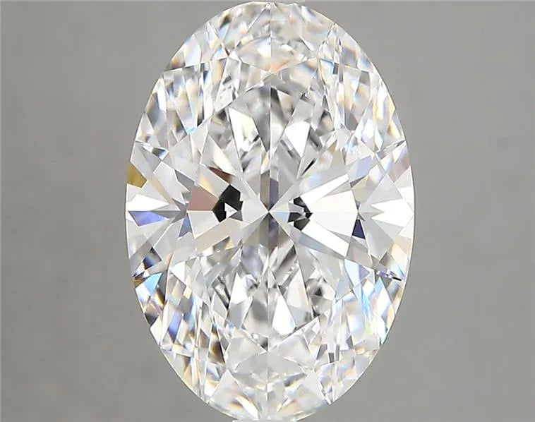 3.97ct Oval Lab Grown Diamond (Colour D, Clarity VVS2, IGI Certified)