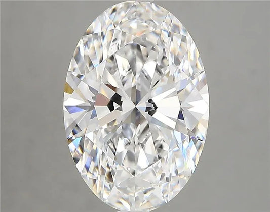 3.97ct Oval Lab Grown Diamond (Colour D, Clarity VVS2, IGI Certified)