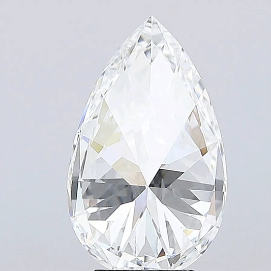 5.10ct Pear Lab Grown Diamond (Colour E, Clarity VVS2, IGI Certified)