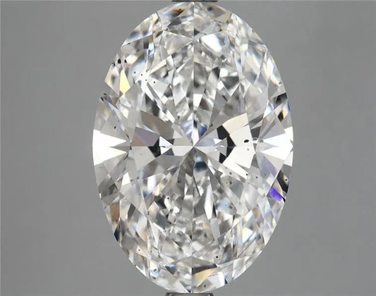 4.01ct Oval Lab Grown Diamond (Colour F, Clarity SI1, IGI Certified)