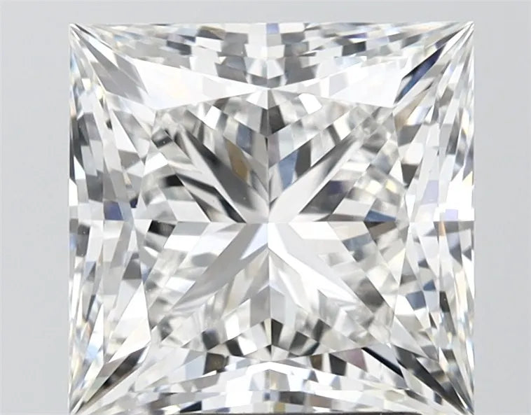 4.02ct Princess Lab Grown Diamond (Colour F, Clarity VVS2, IGI Certified)