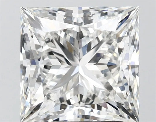 4.02ct Princess Lab Grown Diamond (Colour F, Clarity VVS2, IGI Certified)
