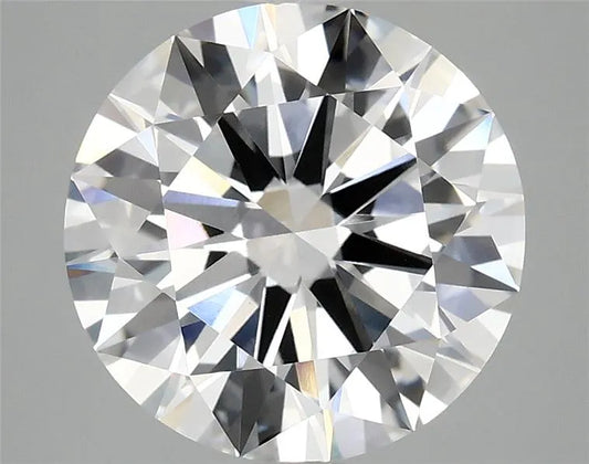 4.07ct Round Lab Grown Diamond (Colour E, Clarity VVS2, Cut EX, IGI Certified)