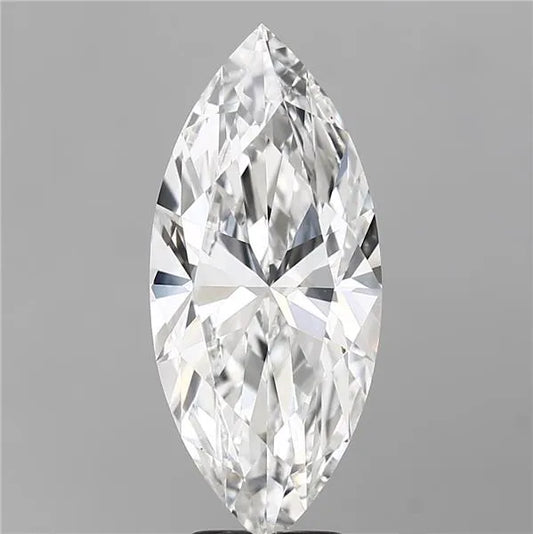 4.08ct Marquise Lab Grown Diamond (Colour F, Clarity VVS1, IGI Certified)
