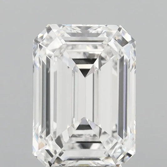 4.10ct Emerald Lab Grown Diamond (Colour E, Clarity VVS2, IGI Certified)
