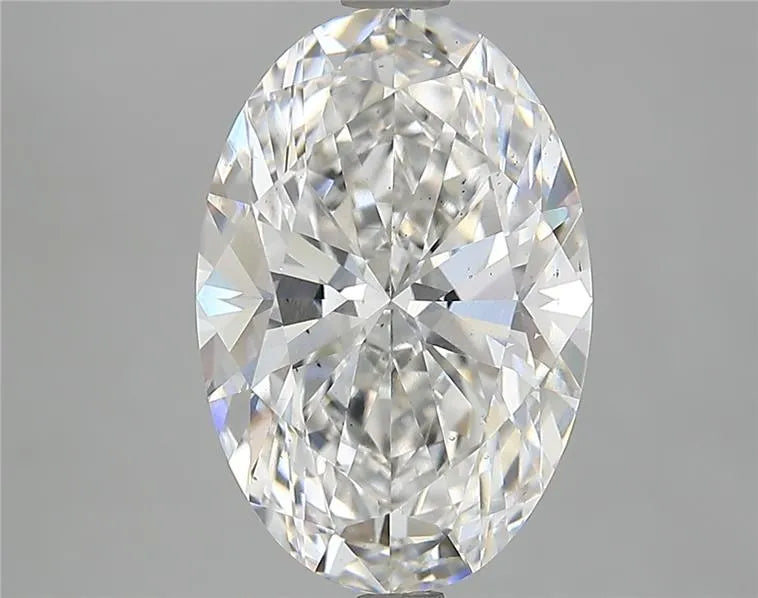 4.14ct Oval Lab Grown Diamond (Colour F, Clarity SI1, IGI Certified)