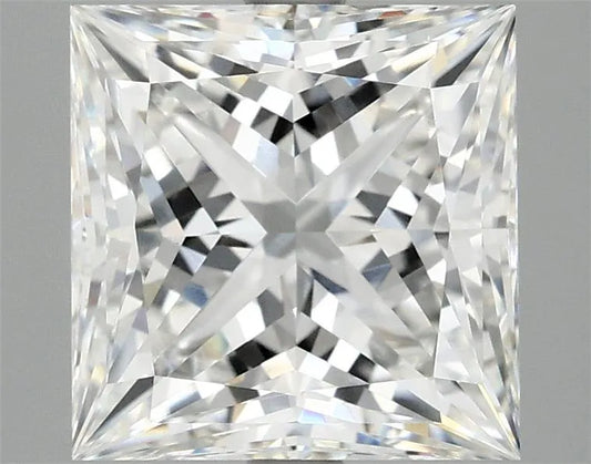 4.20ct Princess Lab Grown Diamond (Colour E, Clarity VVS2, IGI Certified)