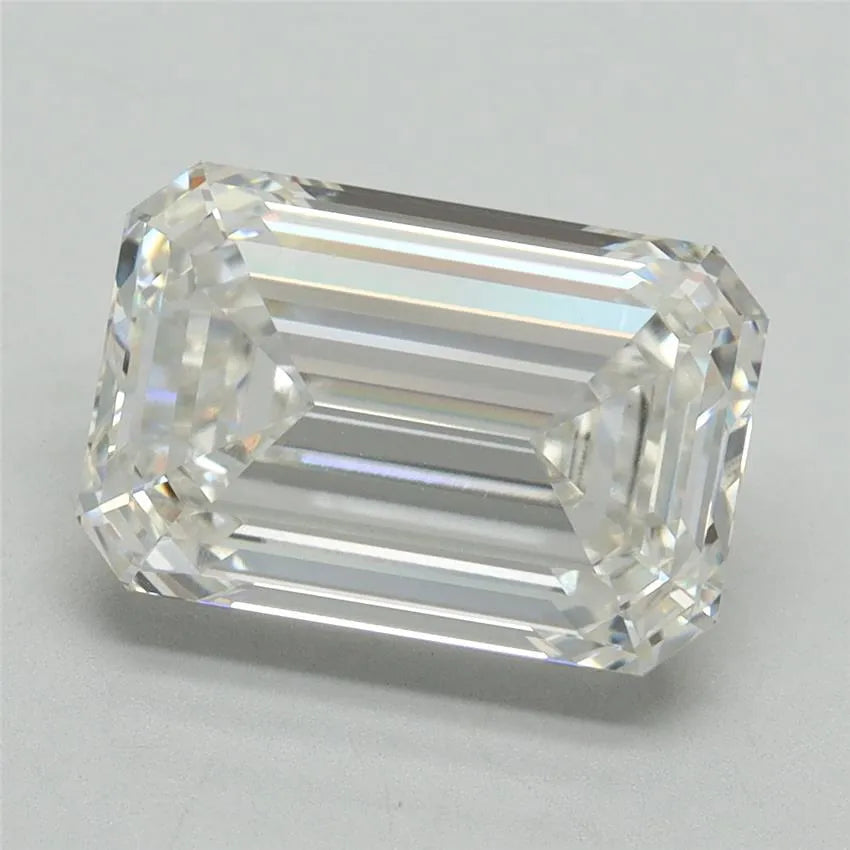 4.24ct Emerald Lab Grown Diamond (Colour G, Clarity VS1, IGI Certified)