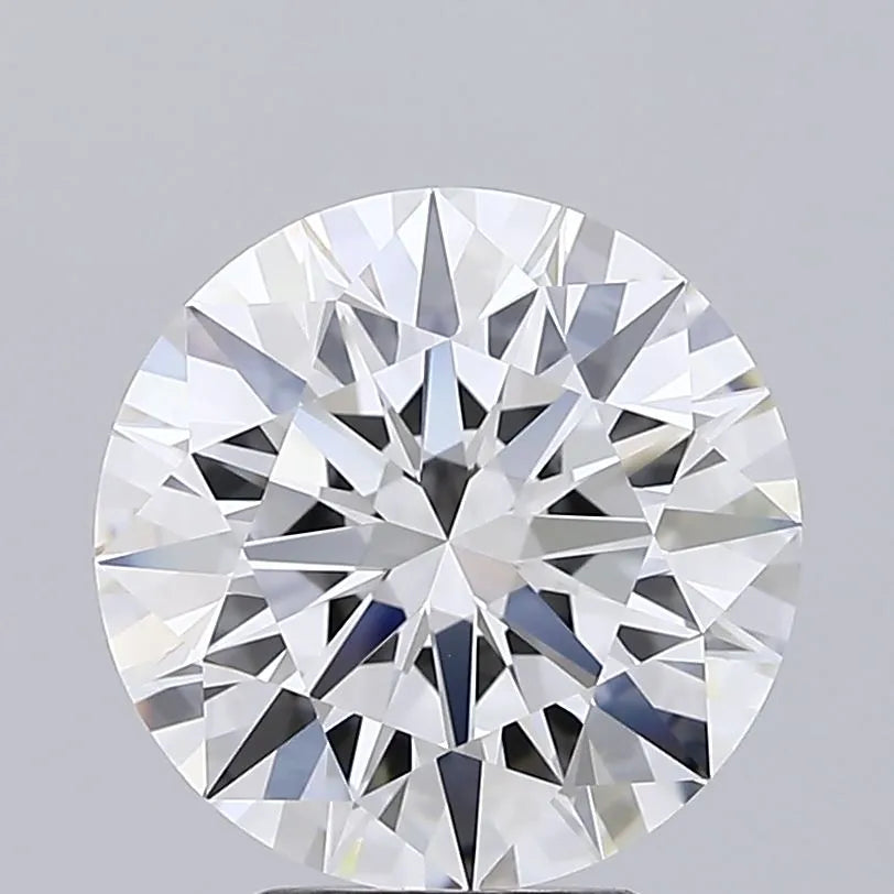 4.40ct Round Lab Grown Diamond (Colour E, Clarity IF, Cut ID, IGI Certified)