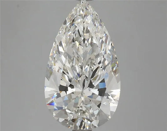 4.43ct Pear Lab Grown Diamond (Colour G, Clarity VS2, IGI Certified)