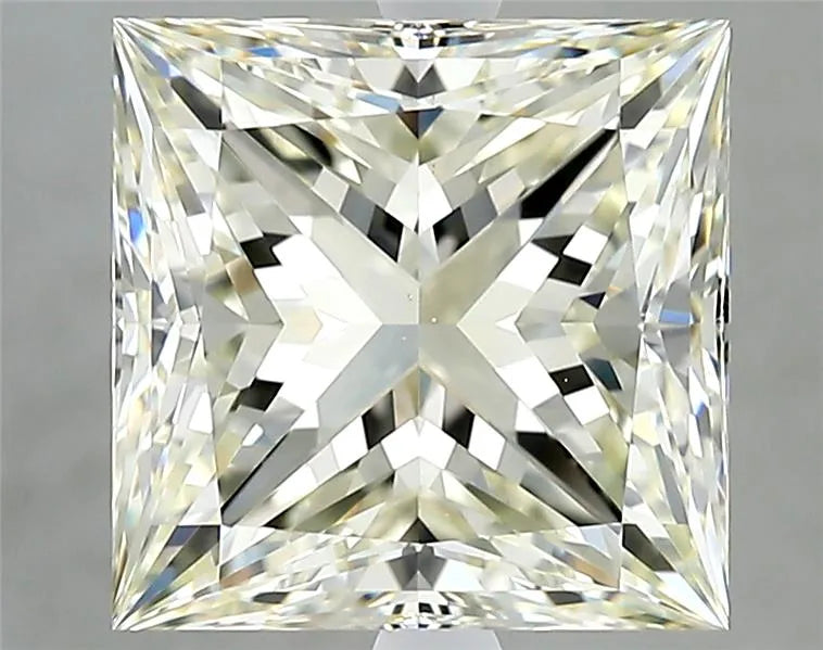4.51ct Princess Natural Diamond (Colour K, Clarity VS2, Cut VG, IGI Certified)