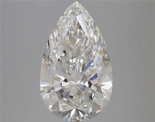 4.74ct Pear Lab Grown Diamond (Colour F, Clarity VS2, IGI Certified)
