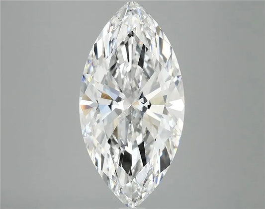 5.04ct Marquise Lab Grown Diamond (Colour D, Clarity VVS2, IGI Certified)